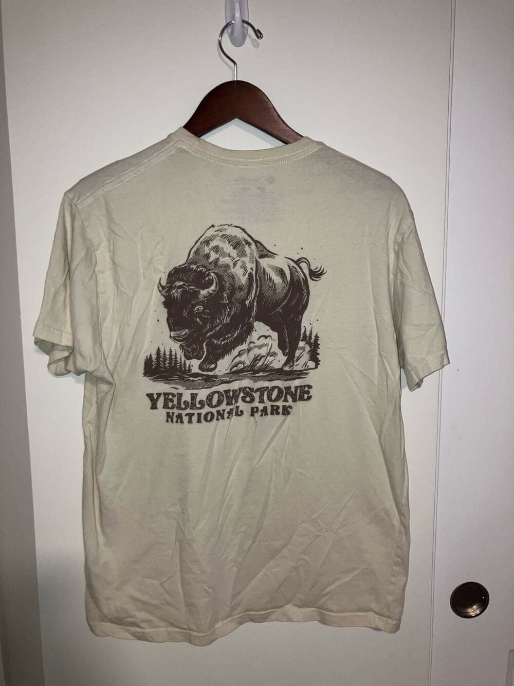 Columbia Sportswear Co Men's Yellowstone National Park Bison Graphic T-Shirt